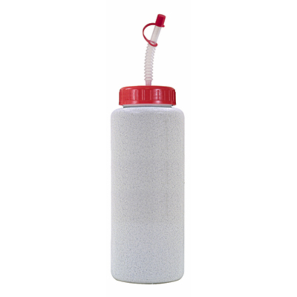 Grip Bottle with Flexible Straw, 32 oz., BPA Free