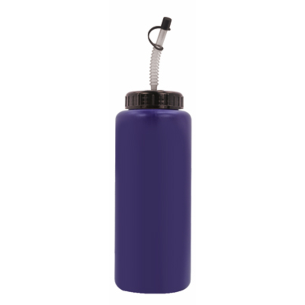 Grip Bottle with Flexible Straw, 32 oz., BPA Free