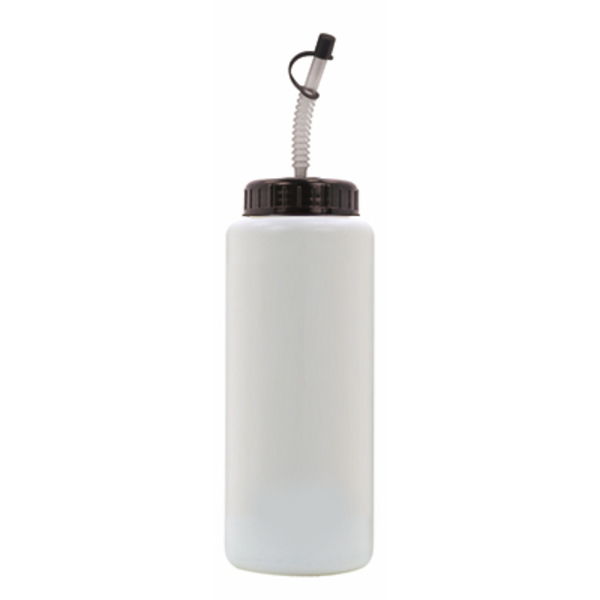 Grip Bottle with Flexible Straw, 32 oz., BPA Free