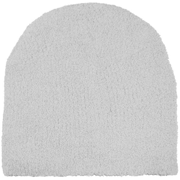 Fuzzy Polyester Beanie Cap