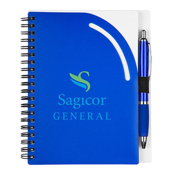 Curvy Top Journal & Pen Set, 5-3/4" x 7"