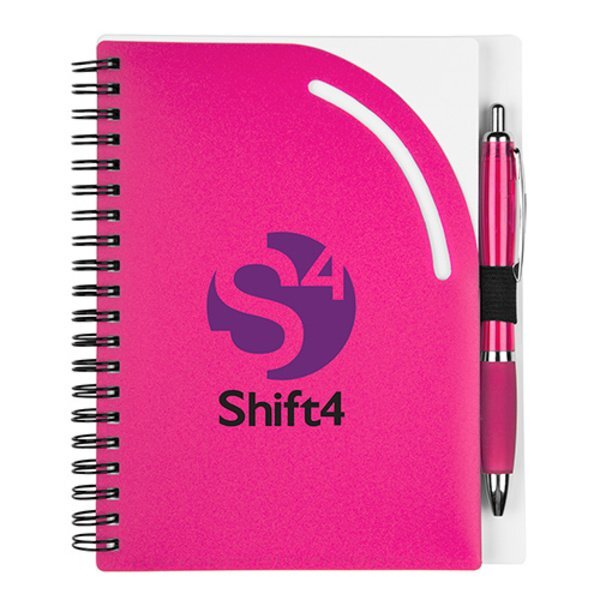 Curvy Top Journal & Pen Set, 5-3/4" x 7"
