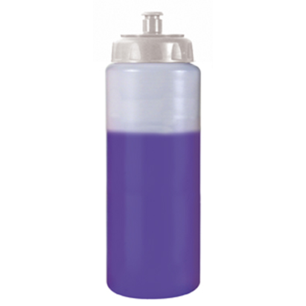 Mood Color Changing Bottle with Pull Cap, 32oz. w/ Full Color Imprint
