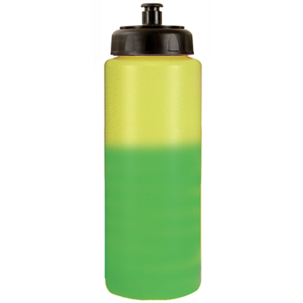 Mood Color Changing Bottle with Pull Cap, 32oz. w/ Full Color Imprint