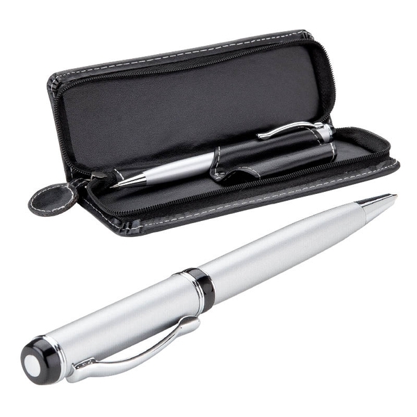 Twist-Action Ballpoint Pen & Pencil Set