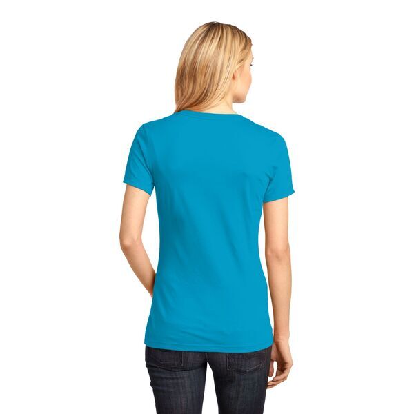 District Made® Perfect Weight® Ladies' V-Neck Tee