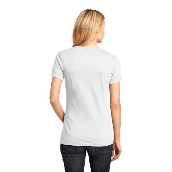 District Made® Perfect Weight® Ladies' V-Neck Tee