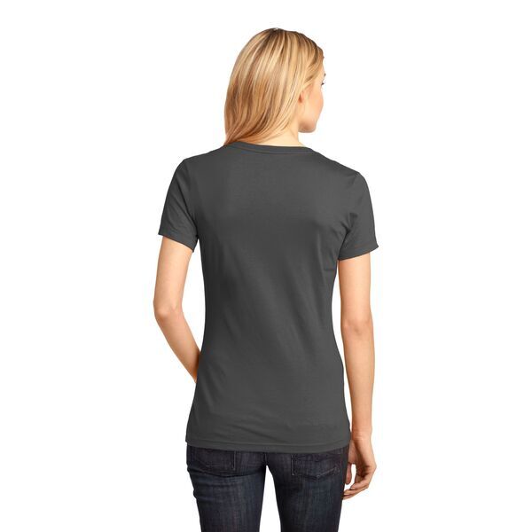 District Made® Perfect Weight® Ladies' V-Neck Tee