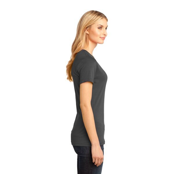 District Made® Perfect Weight® Ladies' V-Neck Tee