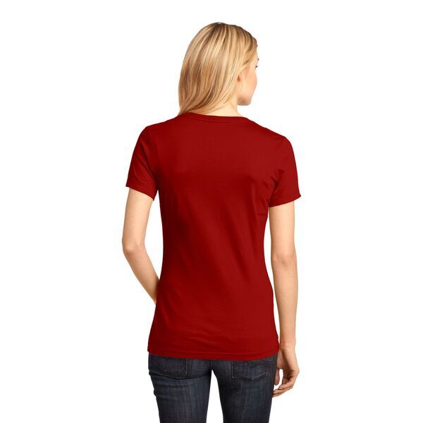 District Made® Perfect Weight® Ladies' V-Neck Tee