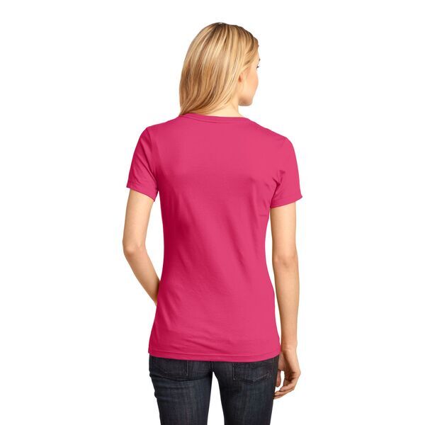 District Made® Perfect Weight® Ladies' V-Neck Tee