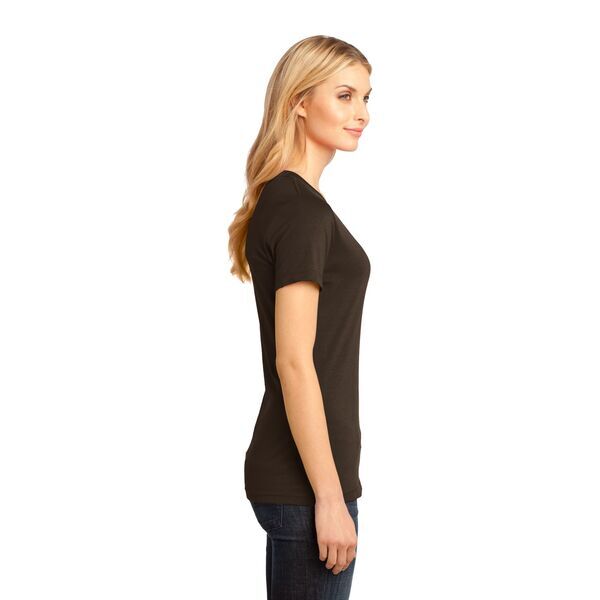 District Made® Perfect Weight® Ladies' V-Neck Tee