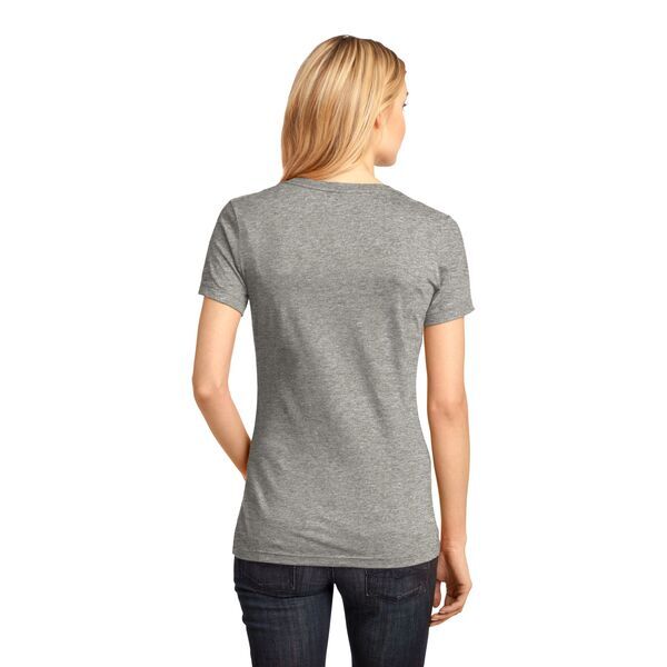 District Made® Perfect Weight® Ladies' V-Neck Tee
