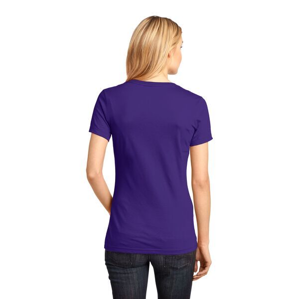 District Made® Perfect Weight® Ladies' V-Neck Tee