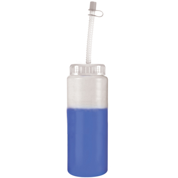 Mood Color Changing Sport Bottle with Straw, 32 oz., BPA Free