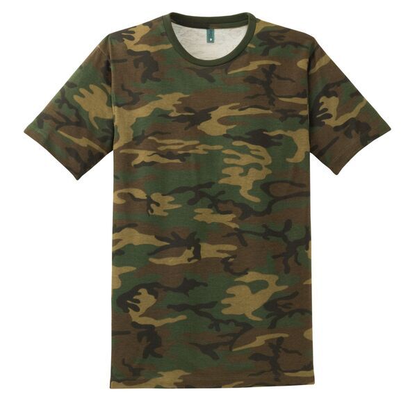 District Made® Perfect Weight® Camo Men's Crew Tee | Promotions Now