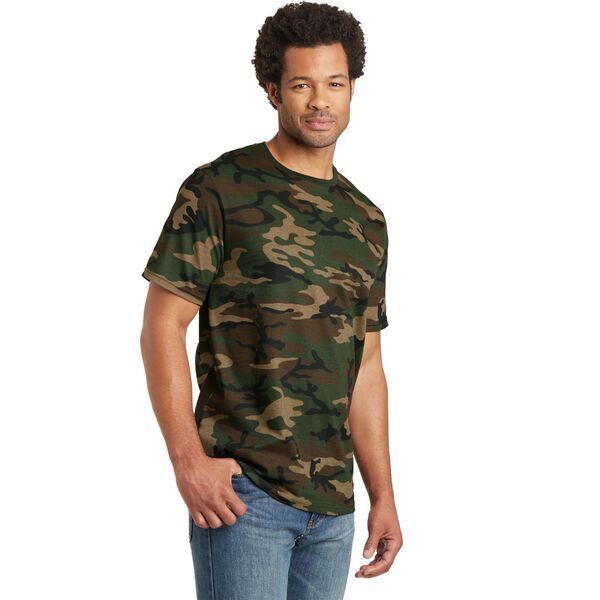 District Made® Perfect Weight® Camo Men's Crew Tee | Promotions Now