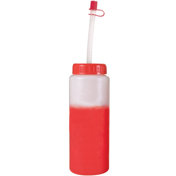 Mood Color Changing Sport Bottle with Straw, 32 oz., BPA Free