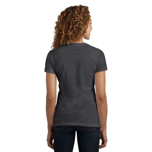 District Made® Perfect Blend® Ladies' V-Neck Tee