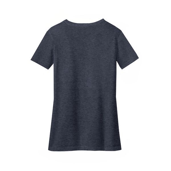 District Made® Perfect Blend® Ladies' V-Neck Tee