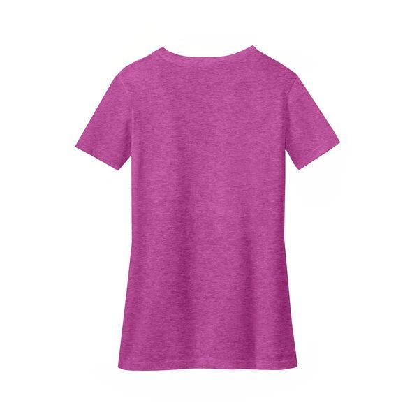 District Made® Perfect Blend® Ladies' V-Neck Tee