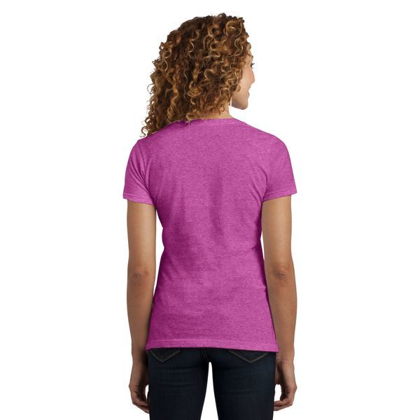District Made® Perfect Blend® Ladies' V-Neck Tee