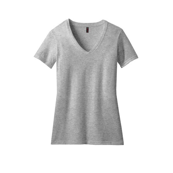 District Made® Perfect Blend® Ladies' V-Neck Tee | Promotions Now