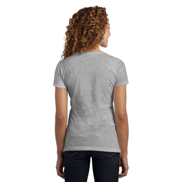 District Made® Perfect Blend® Ladies' V-Neck Tee