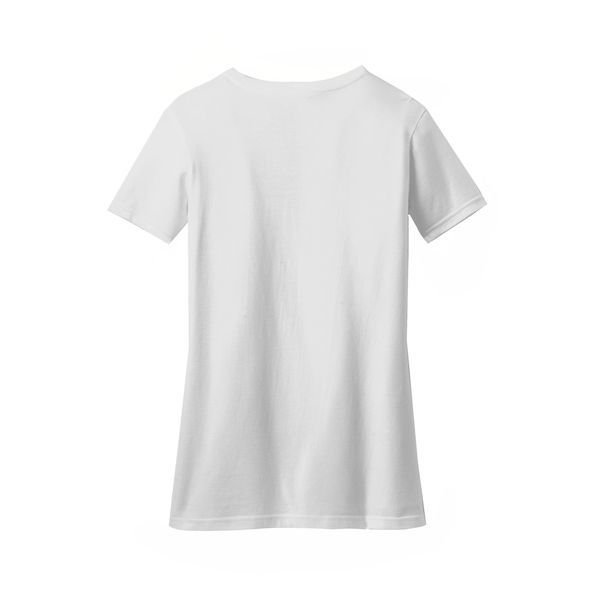 District Made® Perfect Blend® Ladies' V-Neck Tee