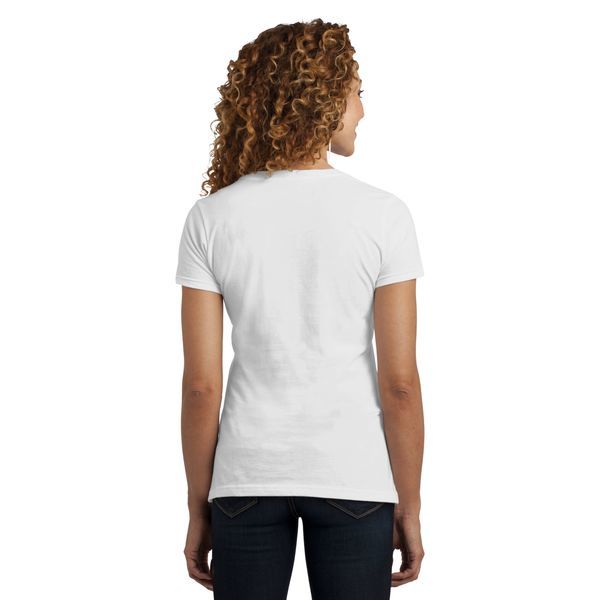 District Made® Perfect Blend® Ladies' V-Neck Tee