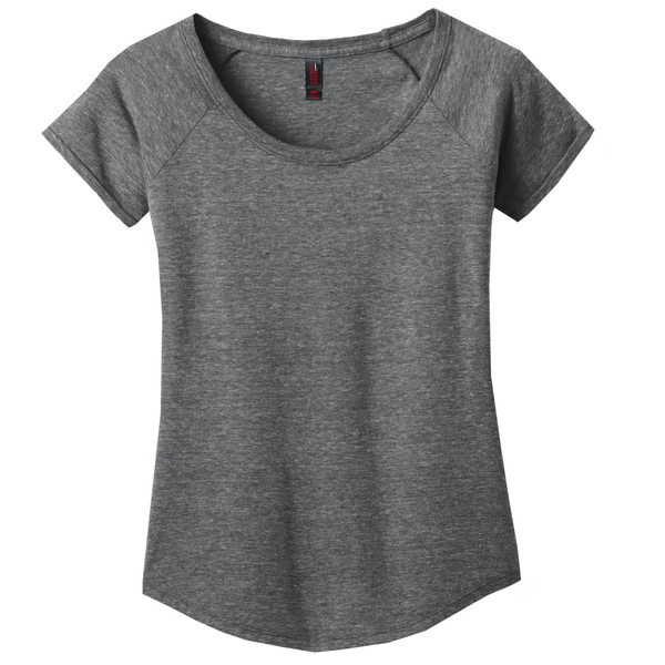 District Made® Tri-Blend Ladies' Scoop Tee | Promotions Now