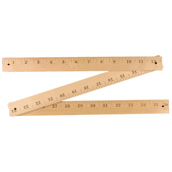36 Wood Yardsticks (Custom) - Rulers