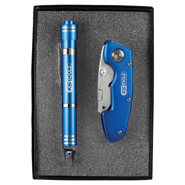 LED Screwdriver & Utility Cutter Gift Set