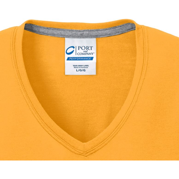 Port & Company® Essential Blended Ladies' Performance V-Neck Tee