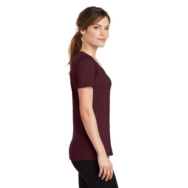 Port & Company® Essential Blended Ladies' Performance V-Neck Tee