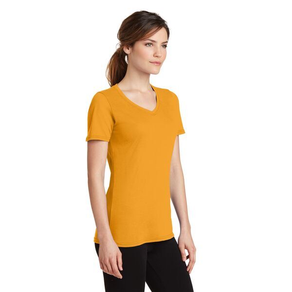 Port & Company® Essential Blended Ladies' Performance V-Neck Tee