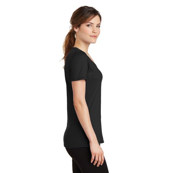 Port & Company® Essential Blended Ladies' Performance V-Neck Tee