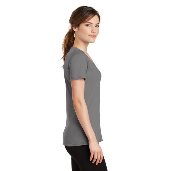 Port & Company® Essential Blended Ladies' Performance V-Neck Tee