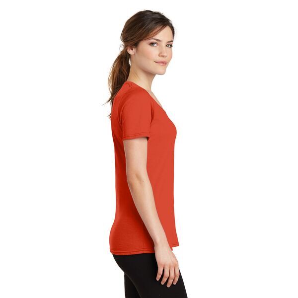 Port & Company® Essential Blended Ladies' Performance V-Neck Tee