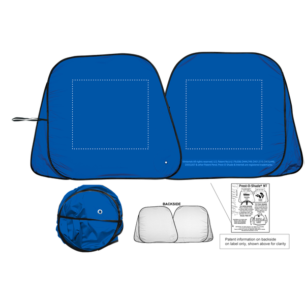 Prest-O-Shade® Auto Sun Shade, Colors