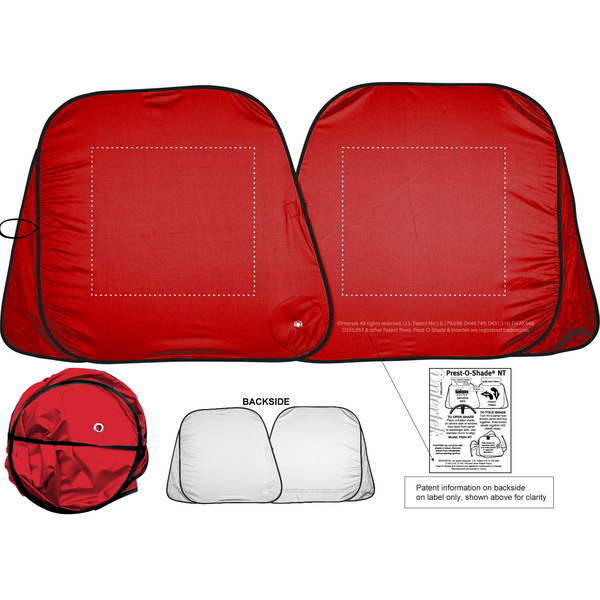 Prest-O-Shade® Auto Sun Shade, Colors