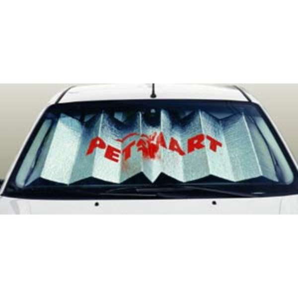 Eluminator™ Accordion Auto Sun Shade, Silver