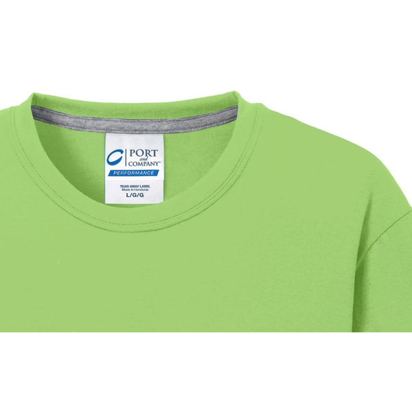 Port & Company® Essential Blended Men's Long Sleeve Performance Tee