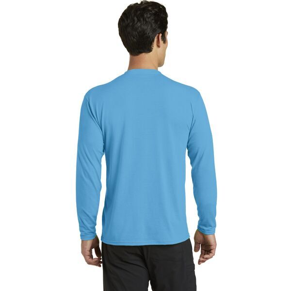 Port & Company® Essential Blended Men's Long Sleeve Performance Tee