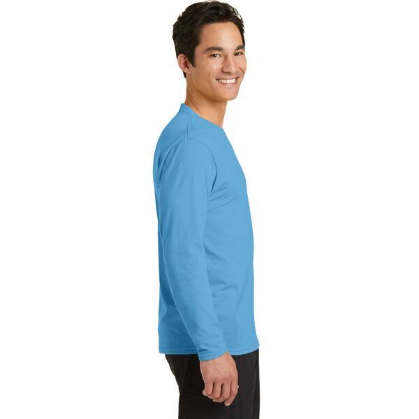 Port & Company® Essential Blended Men's Long Sleeve Performance Tee