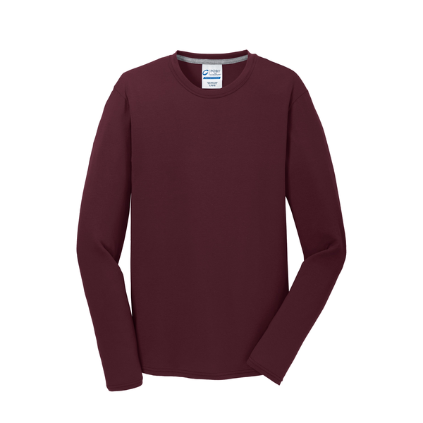 Port & Company® Essential Blended Men's Long Sleeve Performance Tee