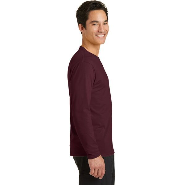 Port & Company® Essential Blended Men's Long Sleeve Performance Tee
