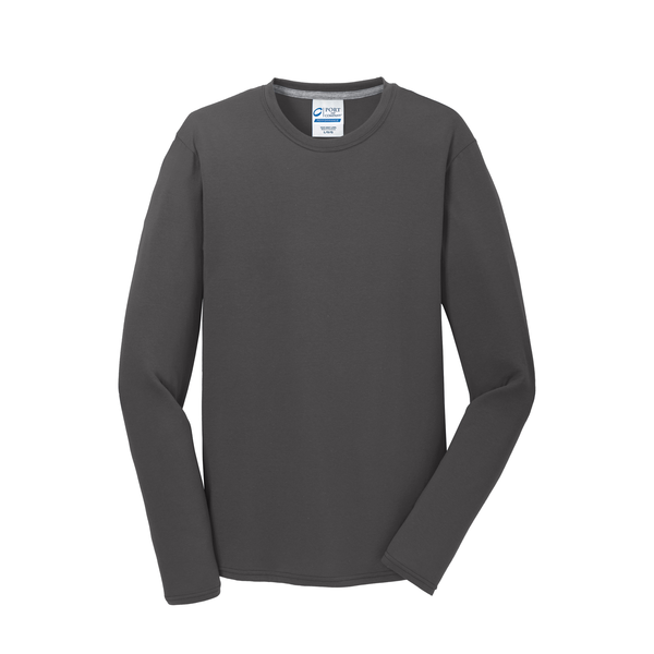 Port & Company® Essential Blended Men's Long Sleeve Performance Tee