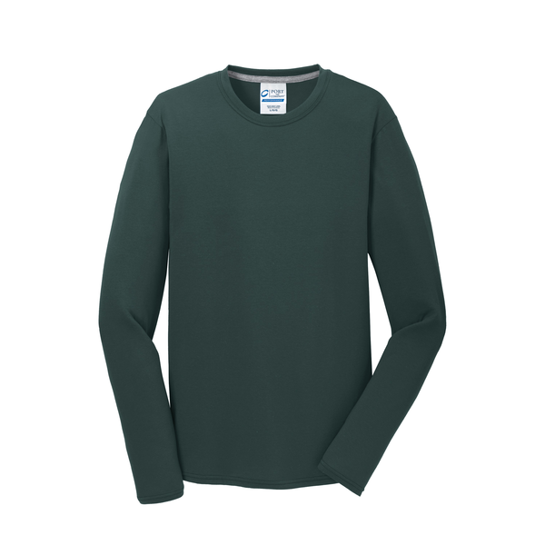 Port & Company® Essential Blended Men's Long Sleeve Performance Tee
