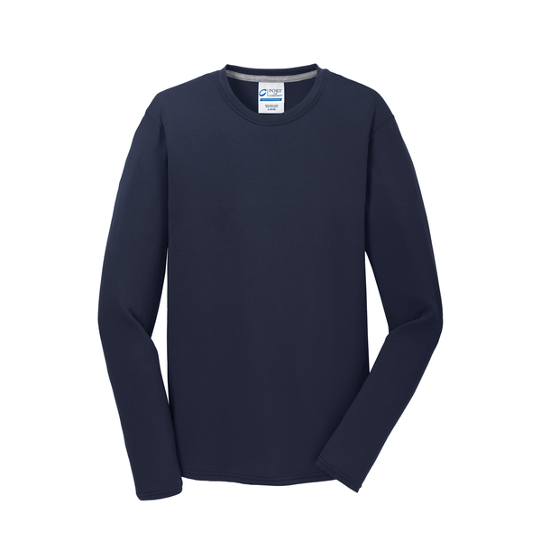 Port & Company® Essential Blended Men's Long Sleeve Performance Tee